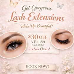 Angels LA Lashes - Spring Promotion for New Clients! Ends May 31st!