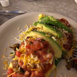 Horseshoe Inn - Split with my husband the veggie omelette. So much delicious food!