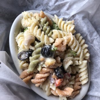 Flanigan's - Deerfield Beach - Pasta salad - Seafood Near Me - Deerfield Beach, Florida Flanigan's - Deerfield Beach - Pasta salad - Seafood Near Me - Deerfield Beach, Florida