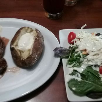 Ruby Tuesday - Classic ribeye baked potato and all-you-can-eat salad bar.. love It..... - Burgers Near Me - Columbus, Georgia