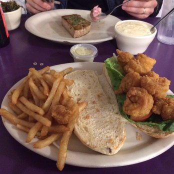 SeaCow Eatery - The shrimp po'boy- so good!!! - American Near Me - Edisto Beach, South Carolina