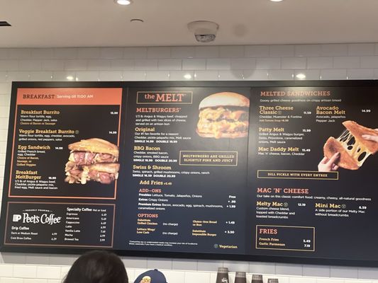Menu photo 2 The Melt SFO San Francisco, CA Menu photo 2 The Melt SFO San Francisco, CA
