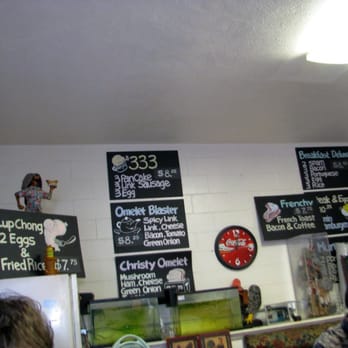 Harry's Café - Harry's Cafe wall of choices--this is only part of the menu. - Breakfast & Brunch Near Me - Honolulu, Hawaii Harry's Café - Harry's Cafe wall of choices--this is only part of the menu. - Breakfast & Brunch Near Me - Honolulu, Hawaii