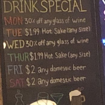 Osaka Japanese Cuisine - Drink specials. - Japanese Near Me - Salisbury, North Carolina Osaka Japanese Cuisine - Drink specials. - Japanese Near Me - Salisbury, North Carolina