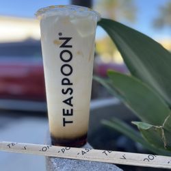 Teaspoon - Honeycomb banana latte.