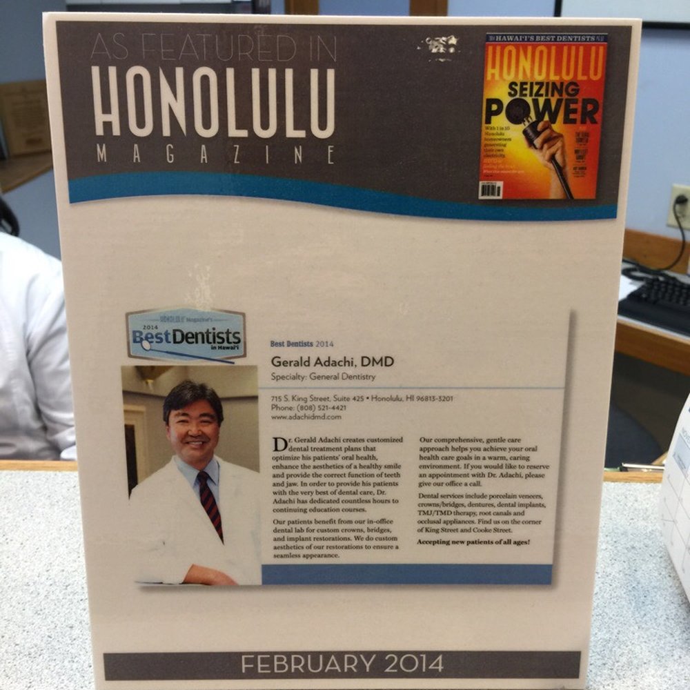 Honolulu Magazine's "best of the best 2014"!!
