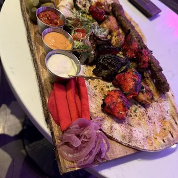 Ivy By The Lake - Some platter with almost everything - Middle Eastern Near Me - Sterling, Virginia