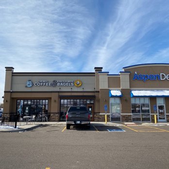 Caribou Coffee - the front of a coffee shop - Coffee & Tea Near Me - Baxter, Minnesota