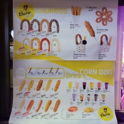 K-Town Churroland - Menu
