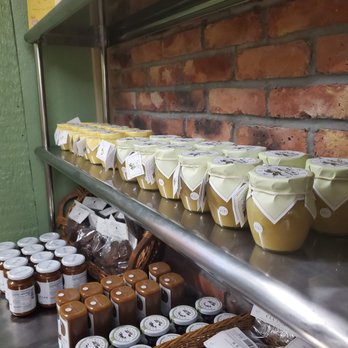 Phat Olive - a shelf of jars of jams - Olive Oil Near Me - Katonah, New York Phat Olive - a shelf of jars of jams - Olive Oil Near Me - Katonah, New York