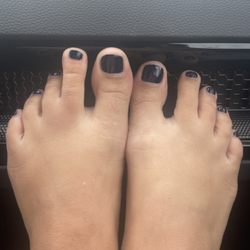 Nails Trix & Spa - Pedicure that is not done on the bottom half of big toe
