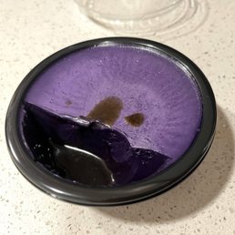 Ube Flan - inside, SO GOOD!