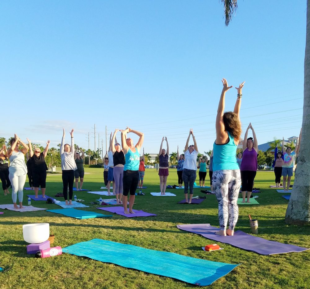 Palm Power Yoga Image
