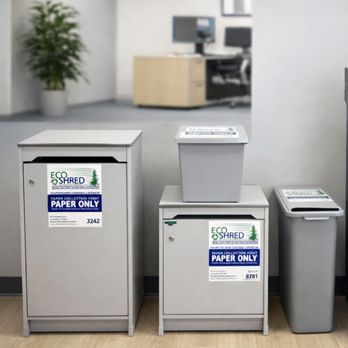Eco Shred - Secure document collection consoles protect confidential records between routine on-site shredding services. - Shredding Services Near Me - Lafayette, Indiana