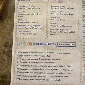 Pupuseria Y Restaurante Platano - Menu - Salvadoran Near Me - Berkeley, California Pupuseria Y Restaurante Platano - Menu - Salvadoran Near Me - Berkeley, California