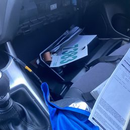 Glove compartment was on the passenger flop not installed or put back Glove compartment was on the passenger flop not installed or put back
