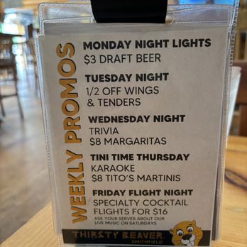 Thirsty Beaver - Burgers Near Me - Smithfield, Rhode Island