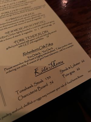 Menu photo 1 Richardson's Phoenix, AZ Menu photo 1 Richardson's Phoenix, AZ