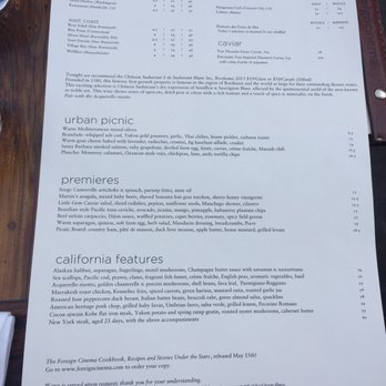 Foreign Cinema - Menu for 4/21/18 - Breakfast & Brunch Near Me - San Francisco, California Foreign Cinema - Menu for 4/21/18 - Breakfast & Brunch Near Me - San Francisco, California