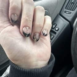 Nails By Sarah Carlson M-ANT - Acrylic with gel overlay