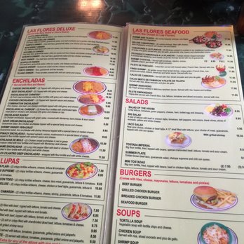 Las Flores Mexican Restaurant - Menu - Mexican Near Me - Wallis, Texas