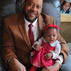 Master Barber Will Carter - Me and my youngest granddaughter