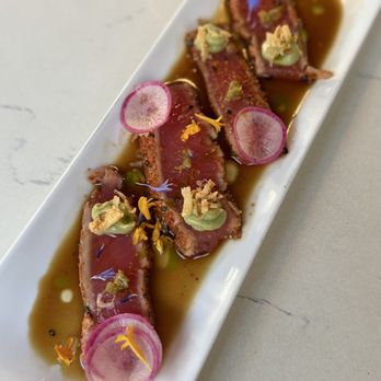Arden Restaurant - Tuna Crudo - Breakfast & Brunch Near Me - West Hollywood, California