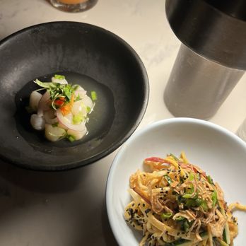Bone Kettle - Kinilaw Na Scallops & Cold Peanut Noodles - Breakfast & Brunch Near Me - Pasadena, California