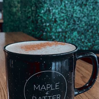 Maple + Batter - Maple spiced latte. - Breakfast & Brunch Near Me - Bay Harbor, Michigan Maple + Batter - Maple spiced latte. - Breakfast & Brunch Near Me - Bay Harbor, Michigan
