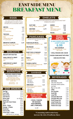 Menu photo 7 Lu's East Side Cafe Pryor, OK Menu photo 7 Lu's East Side Cafe Pryor, OK