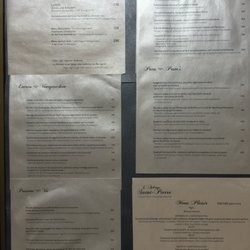 L'auberge Saint-Pierre - Le menu