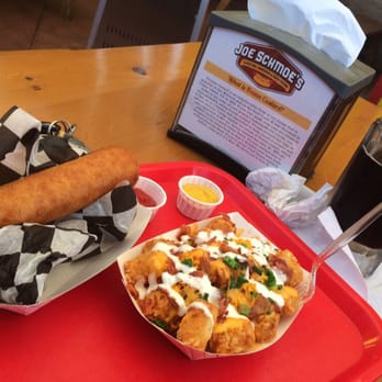 Joe Schmoe's - Corn Dog, Irish Tots and Root Beer - Ice Cream & Frozen Yogurt Near Me - Cypress, California Joe Schmoe's - Corn Dog, Irish Tots and Root Beer - Ice Cream & Frozen Yogurt Near Me - Cypress, California