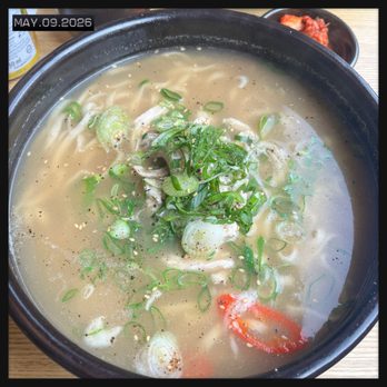 Danbi - Chicken kalguksu (15.50 Euros) - Korean Near Me - Hamburg, HH