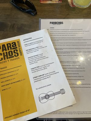 Menu photo 2 Parachos Tacos Y Tragos Scottsdale, AZ Menu photo 2 Parachos Tacos Y Tragos Scottsdale, AZ