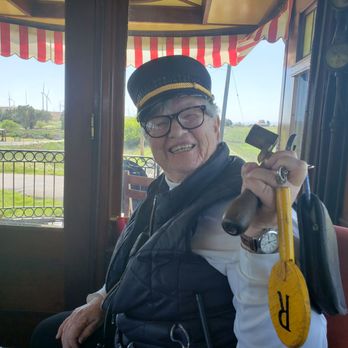 Western Railway Museum - Our awesome driver with the tools of the trade. She'll explain everything! - Museums Near Me - Suisun City, California Western Railway Museum - Our awesome driver with the tools of the trade. She'll explain everything! - Museums Near Me - Suisun City, California