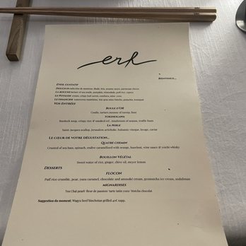 Restaurant ERH - Asian Fusion Near Me - Paris, 75
