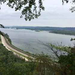 John A. Latsch State Park - Hwy 61 along the river.