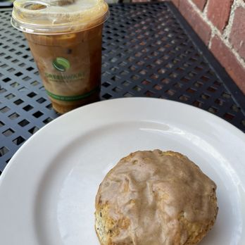 Ula Café - Chai scone and New Orleans iced coffee - Coffee & Tea Near Me - Jamaica Plain, Massachusetts