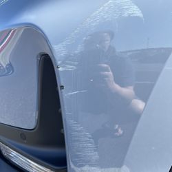 Double I Car Wash - The automatic car wash machine ran into my car!! DO NOT go to this car wash!!