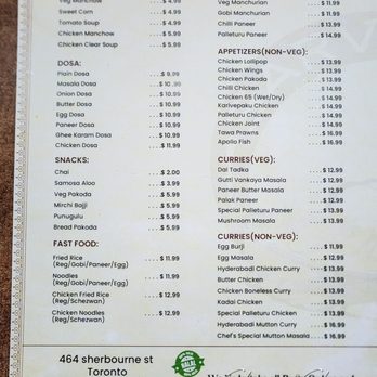 Sarvi Indian Cuisine - Menu (May 2024) - Indian Near Me - Toronto, Ontario Sarvi Indian Cuisine - Menu (May 2024) - Indian Near Me - Toronto, Ontario