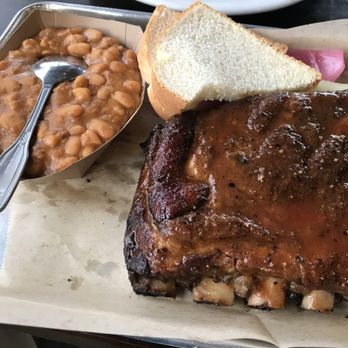 Smokey and the Brisket - 1/2 rack of the most delicious and tender pork ribs! - Barbeque Near Me - La Mesa, California