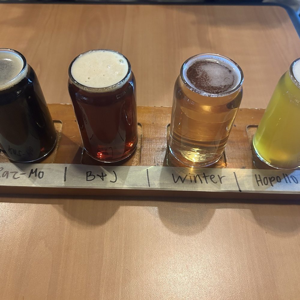 Johnson City Brewing - Flight - Breweries Near Me - Johnson City, Tennessee