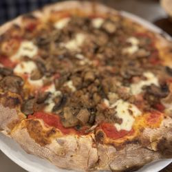 Andreoli Italian Grocer - Sausage & Mushroom Pizza
