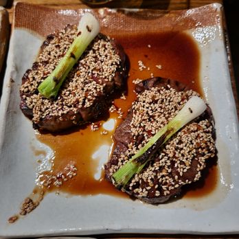 Zuma - Beef Tenderloin with sesame, red chili, and sweet soy - Japanese Near Me - Las Vegas, Nevada