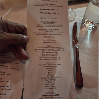 Bacchus Wine Bar and Restaurant - Menu - New American Near Me - Buffalo, New York