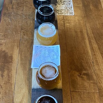 Odd Man Rush Brewing - All the beer on tap in this picture Except for the Pooch's pumpkin stout - Breweries Near Me - Eagle River, Alaska