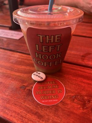 The Left Hook Coffee Counter by null