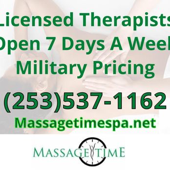 Massage Time Spa - Massage Near Me - Puyallup, Washington
