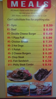 Menu photo 1 Rudy's Grill Summit, IL
