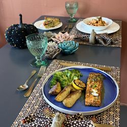 Acinapura Fine Foods & Catering - Our Grilled salmon with roasted potatoes, Rigatoni with vodka sauce, and vegetable frittata are perfect at any time!